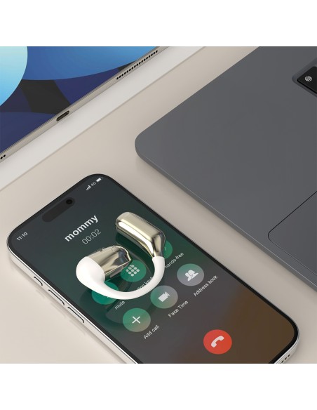 
„U4Pro Bluetooth“ universalios binauralinės ausinės – smėlio spalvos aukso spalvos
