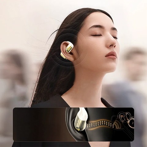 
„U4Pro Bluetooth“ universalios binauralinės ausinės – smėlio spalvos aukso spalvos
