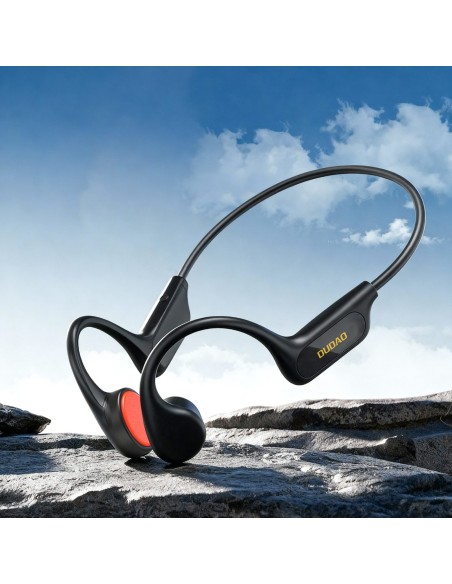 
U22 belaidės „Bluetooth“ kaulinio laidumo ausinės – juodos
