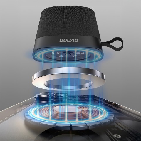 
Y20 belaidis „Bluetooth“ garsiakalbis su magnetiniu laikikliu – juodas
