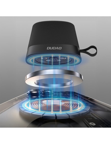 
Y20 belaidis „Bluetooth“ garsiakalbis su magnetiniu laikikliu – juodas
