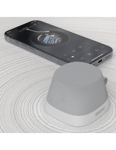 
Y20 belaidis „Bluetooth“ garsiakalbis su magnetiniu laikikliu – sidabrinis
