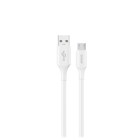
USB-A - micro USB 6A laidas 1,2 m - baltas
