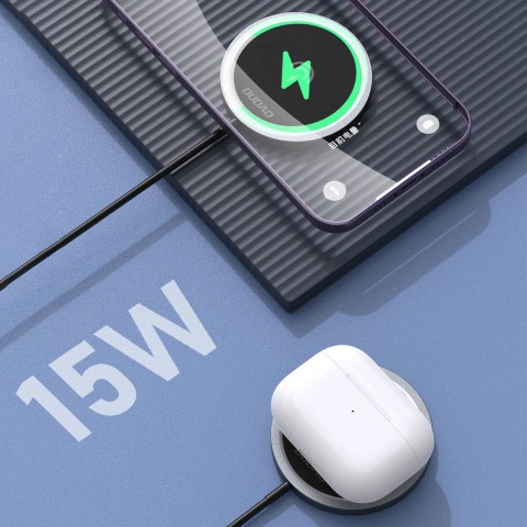 
„MagSafe“ 15 W magnetinis indukcinis įkroviklis – juodas
