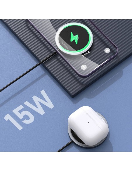 
„MagSafe“ 15 W magnetinis indukcinis įkroviklis – juodas
