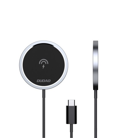 
„MagSafe“ 15 W magnetinis indukcinis įkroviklis – juodas
