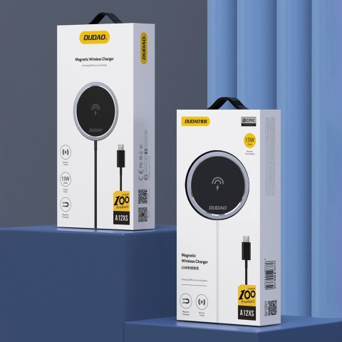 
„MagSafe“ 15 W magnetinis indukcinis įkroviklis – juodas
