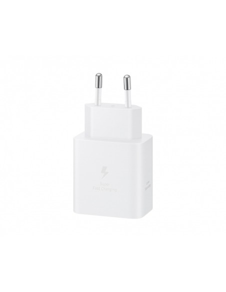 
„Samsung USB-C“ 45 W (4,05 A) sieninis įkroviklis su 1,8 m USB-C laidu – baltas
