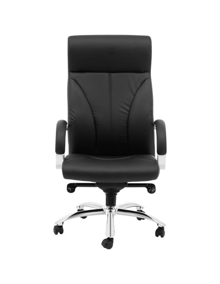 Pasukama biuro kėdė reguliuojama ECO LEATHER elegantiškas fotelis max 100 kg Pasukama biuro kėdė reguliuojama ECO LEATHER elegantiškas fotelis max 100 kg