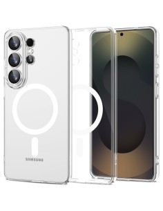 
„Samsung Galaxy S26 Ultra FlexAir MagSafe“ dėklas – skaidrus
