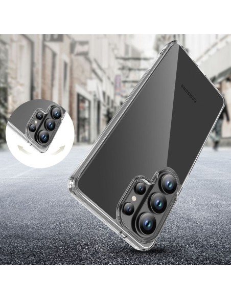 
„Samsung Galaxy S26 Ultra FlexAir Hybrid“ dėklas – skaidrus
