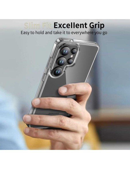 
„Samsung Galaxy S26 Ultra FlexAir Hybrid“ dėklas – skaidrus

