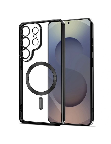 
Samsung Galaxy S26 Ultra MagFlex dėklas - permatomas juodas
