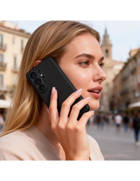 
„Samsung Galaxy S26 Ultra“ išmanusis piniginės dėklas – juodas
