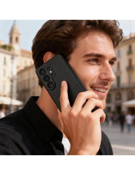 
„Samsung Galaxy S26 Ultra“ išmanusis piniginės dėklas – juodas
