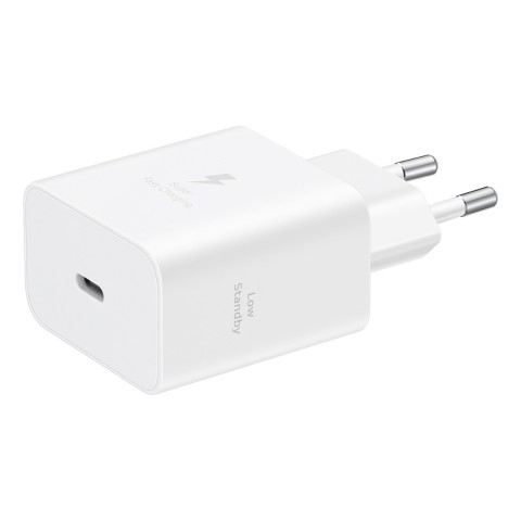 
„Samsung USB-C“ 45 W 4,05 A greitas sieninis įkroviklis – baltas
