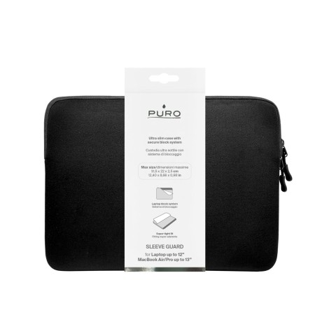 
„Slim Guard“ 13 colių nešiojamojo kompiuterio dėklas – juodas
