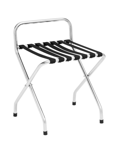 Sulankstomas viešbučio stelažas bagažo lagaminui 56 x 52 x 73 cm iki 105 kg Sulankstomas viešbučio stelažas bagažo lagaminui 56 x 52 x 73 cm iki 105 kg