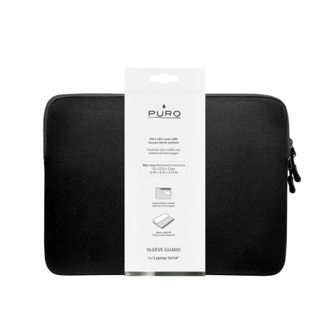 
„Slim Guard“ 14 colių nešiojamojo kompiuterio dėklas – juodas
