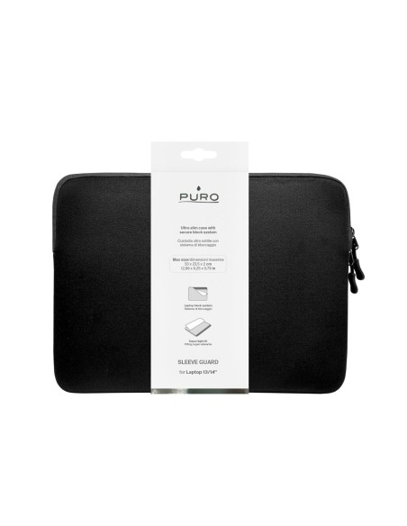 
„Slim Guard“ 14 colių nešiojamojo kompiuterio dėklas – juodas
