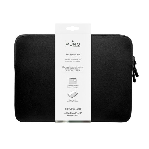 
„Slim Guard“ 16 colių nešiojamojo kompiuterio dėklas – juodas

