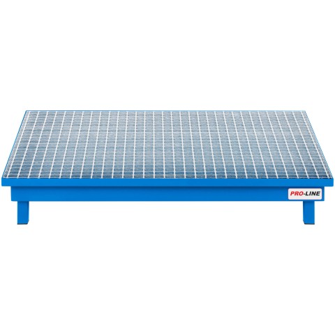 
Drenažo padėklas 2 statinėms po 200 l PRO-LINE 120x80x20 cm
