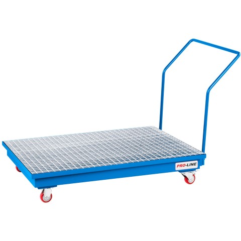 
Mobilus lašų surinkimo padėklas 2 statinėms po 200 l PRO-LINE 1210x810x981 mm
