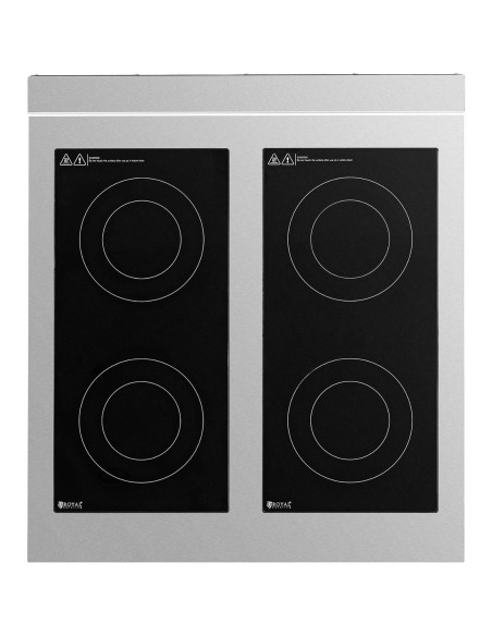 Atskirai pastatoma 4 degiklių indukcinė viryklė ant atviro pagrindo 400 V 17000 W Atskirai pastatoma 4 degiklių indukcinė viryklė ant atviro pagrindo 400 V 17000 W