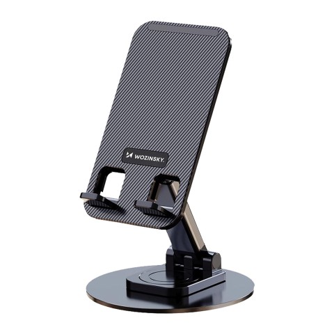 
Stabilus telefono ir planšetinio kompiuterio stovas - juodas
