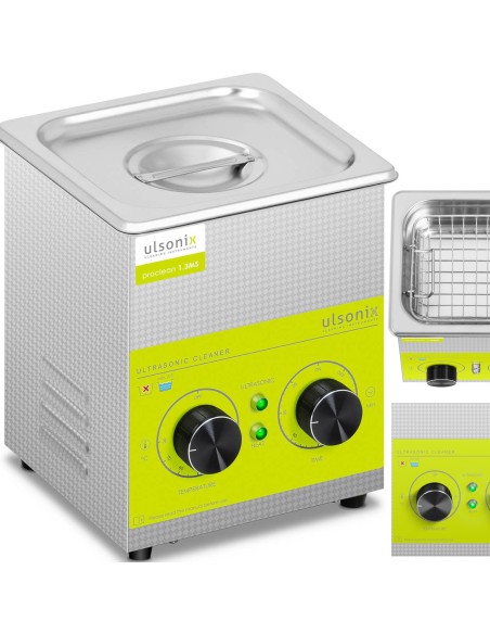 Skalbyklė ultragarsinis vonios valytuvas 1,3 l 60 W Skalbyklė ultragarsinis vonios valytuvas 1,3 l 60 W