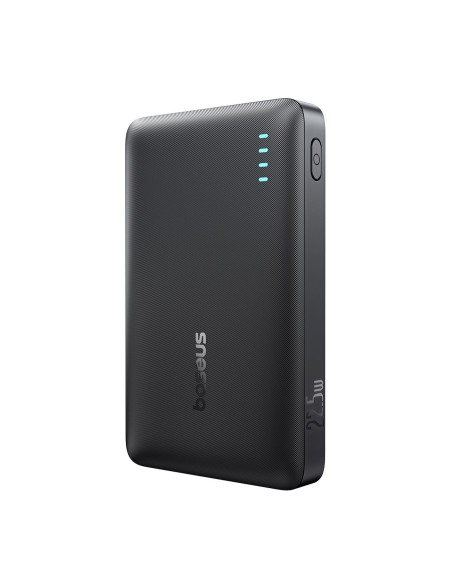 
Išorinė baterija 10000mAh 22.5W EnerFill FP21 USB-A USB-C su USB-C laidu - juoda
