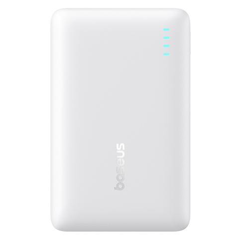 
Išorinė baterija 10000mAh 22.5W EnerFill FP21 USB-A USB-C su USB-C laidu - balta
