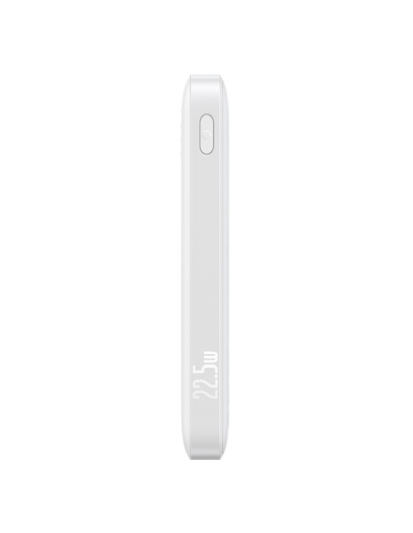 
Išorinė baterija 10000mAh 22.5W EnerFill FP21 USB-A USB-C su USB-C laidu - balta

