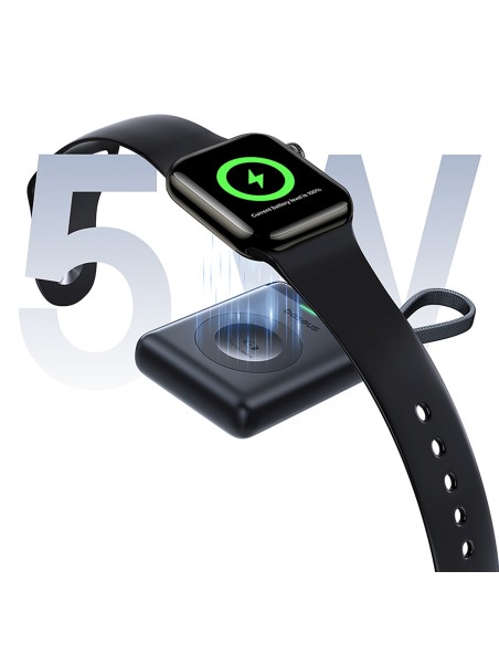 
1640 mAh 5W „EnerFill FW11“ nešiojama baterija, skirta „Apple Watch“ su integruotu laidu - juoda
