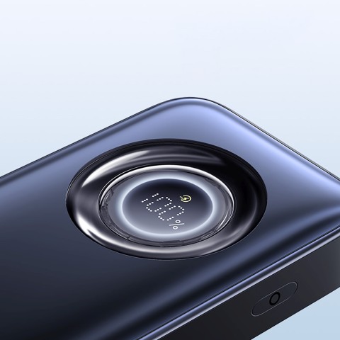 
20000mAh 67W nešiojama baterija su ištraukiamu USB-C laidu – juoda

