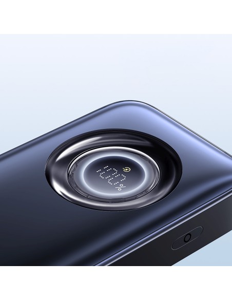 
20000mAh 67W nešiojama baterija su ištraukiamu USB-C laidu – juoda
