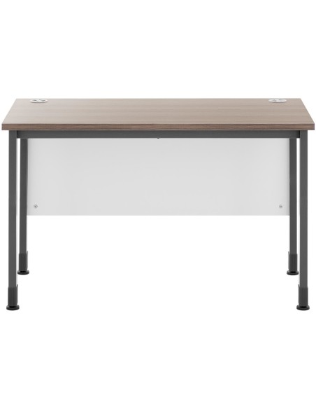 Kaimiškas pramoninis loft kompiuterio stalas namų biurui 120x60 cm rudos ir pilkos spalvos Kaimiškas pramoninis loft kompiuterio stalas namų biurui 120x60 cm rudos ir pilkos spalvos