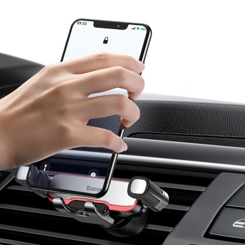 
„Gravity“ automobilio laikiklio spaustukas išmaniajam telefonui - sidabrinis
