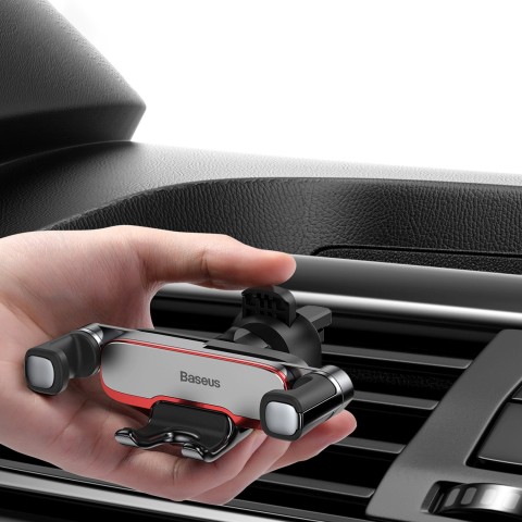 
„Gravity“ automobilio laikiklio spaustukas išmaniajam telefonui - sidabrinis
