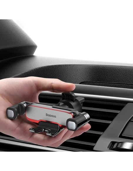 
„Gravity“ automobilio laikiklio spaustukas išmaniajam telefonui - sidabrinis
