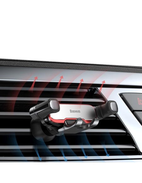 
„Gravity“ automobilio laikiklio spaustukas išmaniajam telefonui - sidabrinis
