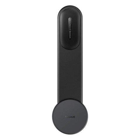 
Magnetinis telefono laikiklis automobiliui, tvirtinamas prie prietaisų skydelio, lipnus - juodas
