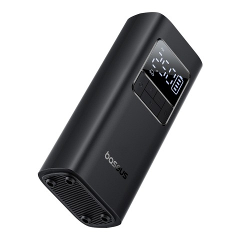 
Baterijomis maitinamas kompresorius, padangų pompa su ekranu, 50 W, 4000 mAh - juodas
