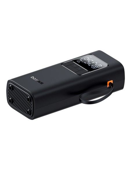
Baterijomis maitinamas kompresorius, padangų pompa su ekranu, 50 W, 4000 mAh - juodas

