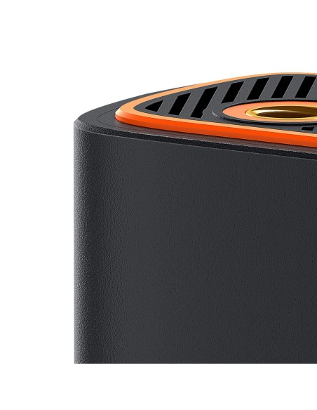 
Baterijomis maitinamas kompresorius, padangų pompa su ekranu, 50 W, 4000 mAh - juodas
