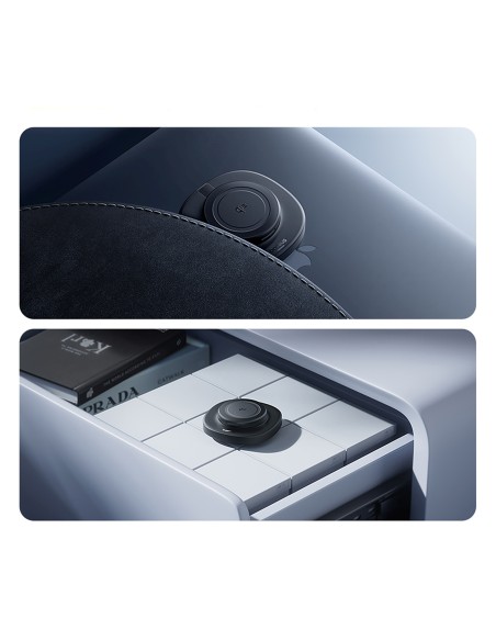 
Sulankstomas 15 W indukcinis įkroviklis su 20 W sieniniu įkrovikliu ir USB-C laidu – juodas

