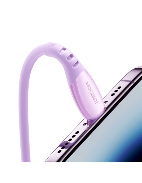 
„Vibrant Series“ 60 W USB-C laidas, 1,2 m – violetinis
