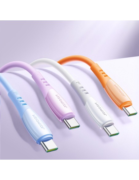 
„Vibrant Series“ 60 W USB-C laidas, 1,2 m – violetinis
