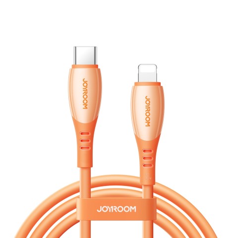 
USB-C laidas – „iPhone Lightning Vibrant“ serijos 30 W 1,2 m – oranžinis
