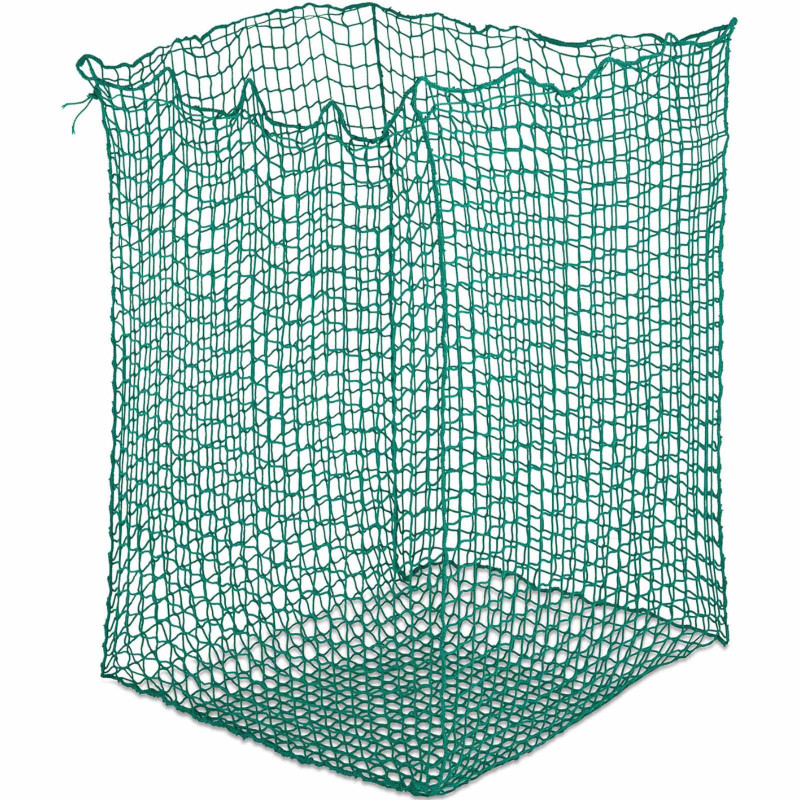Šieno tinklelis ryšuliuose lapų tinklelis 45 x 45 mm 160 x 160 x 180 cm